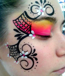 JoAnna Esposito Beautiful face painting Tampa FL Face Painter 