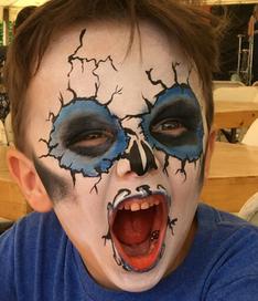 JoAnna Esposito monster face painting wesley chapel florida face painter